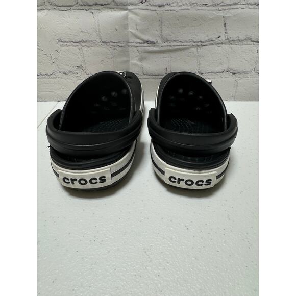 Crocs Crocband Clogs Kid Navy Red Rubber Slip-On Lightweight Casual - C10 - Picture 2 of 9